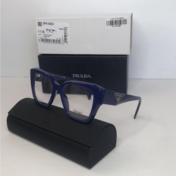 💯- Authentic New Prada PR 09ZV 18D1O1 Eyeglasses Women's Marmo Baltico F… - Picture 4 of 11